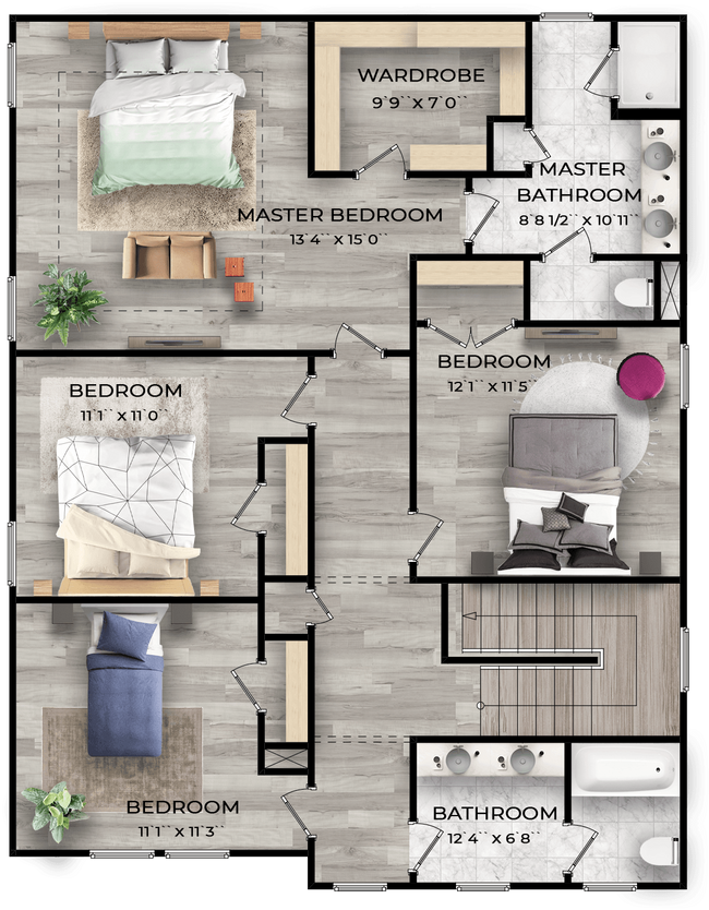 Floorplan - Overlook at Mill Creek