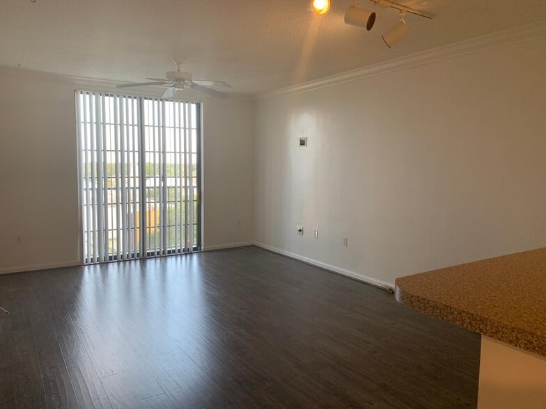 Living room and balcony - 1919 Van Buren St