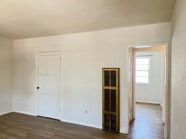 Living Room with Gas wall Unit - 122 Elm Ave