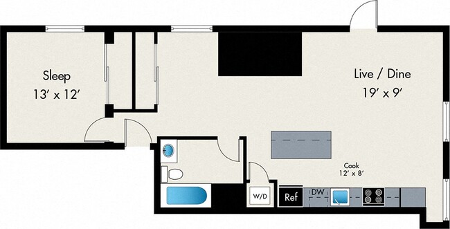 Floorplan - The Lofts at Gin Alley