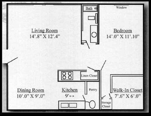 1BR/1BA - Catalina Arlington