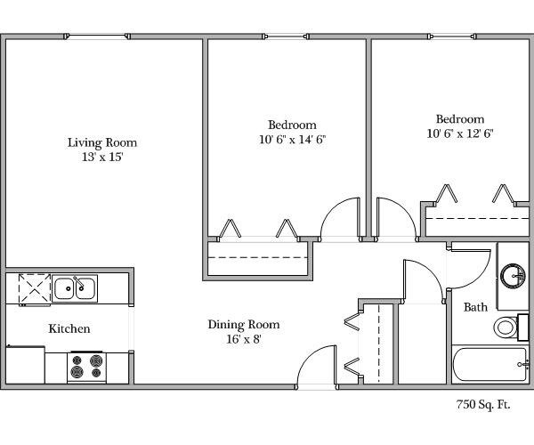 Luxford Court Apartment Community 901 10th Ave N Fargo ND 58102