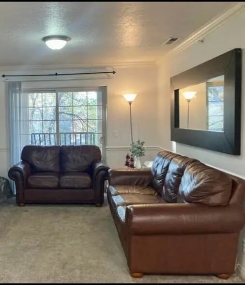 Furnished Living Room - 543 N University Ave