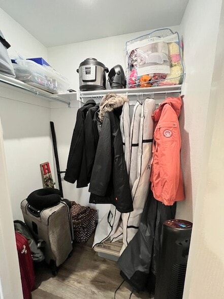 Walk-in closet in second bedroom - 2472 N Raven Ln