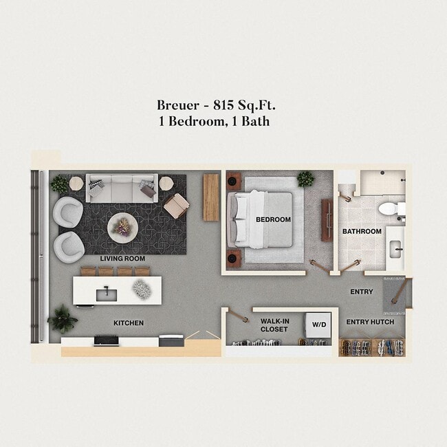 Floorplan - The Mercantile Apartments