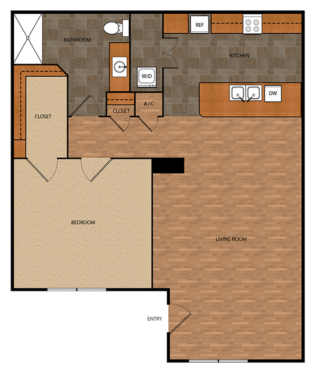 Floorplan - Bell Tower Flats