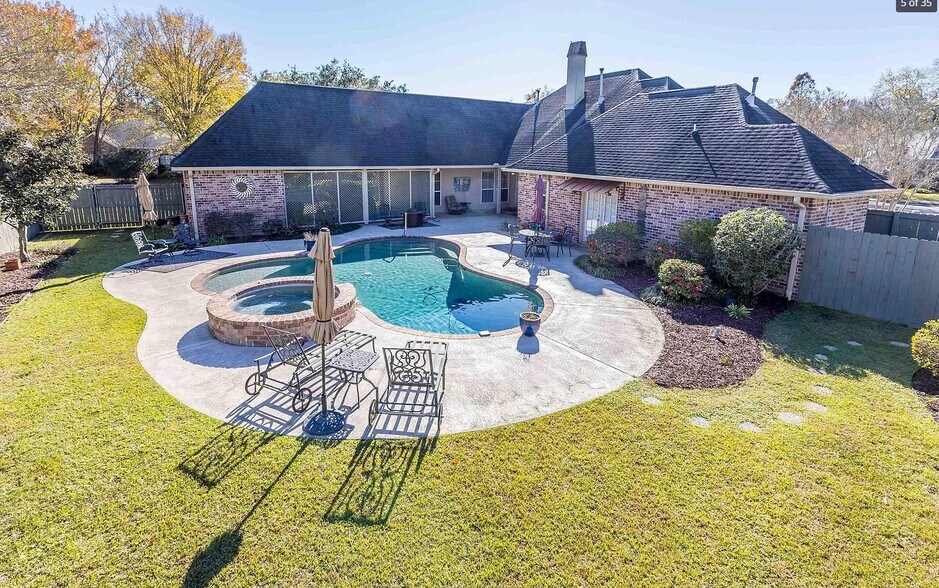 Backyard view 2 - 10557 Sweetbrook Ave