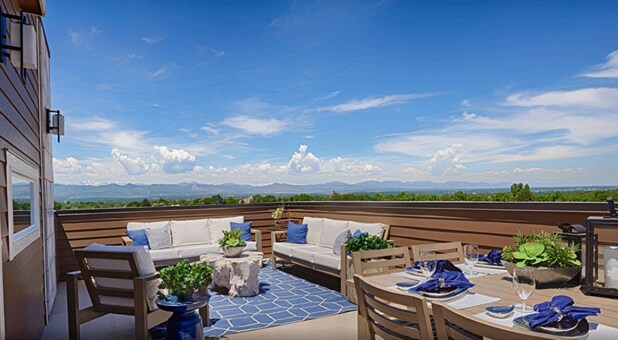 Patio -roof top - 20999 E Quincy Dr