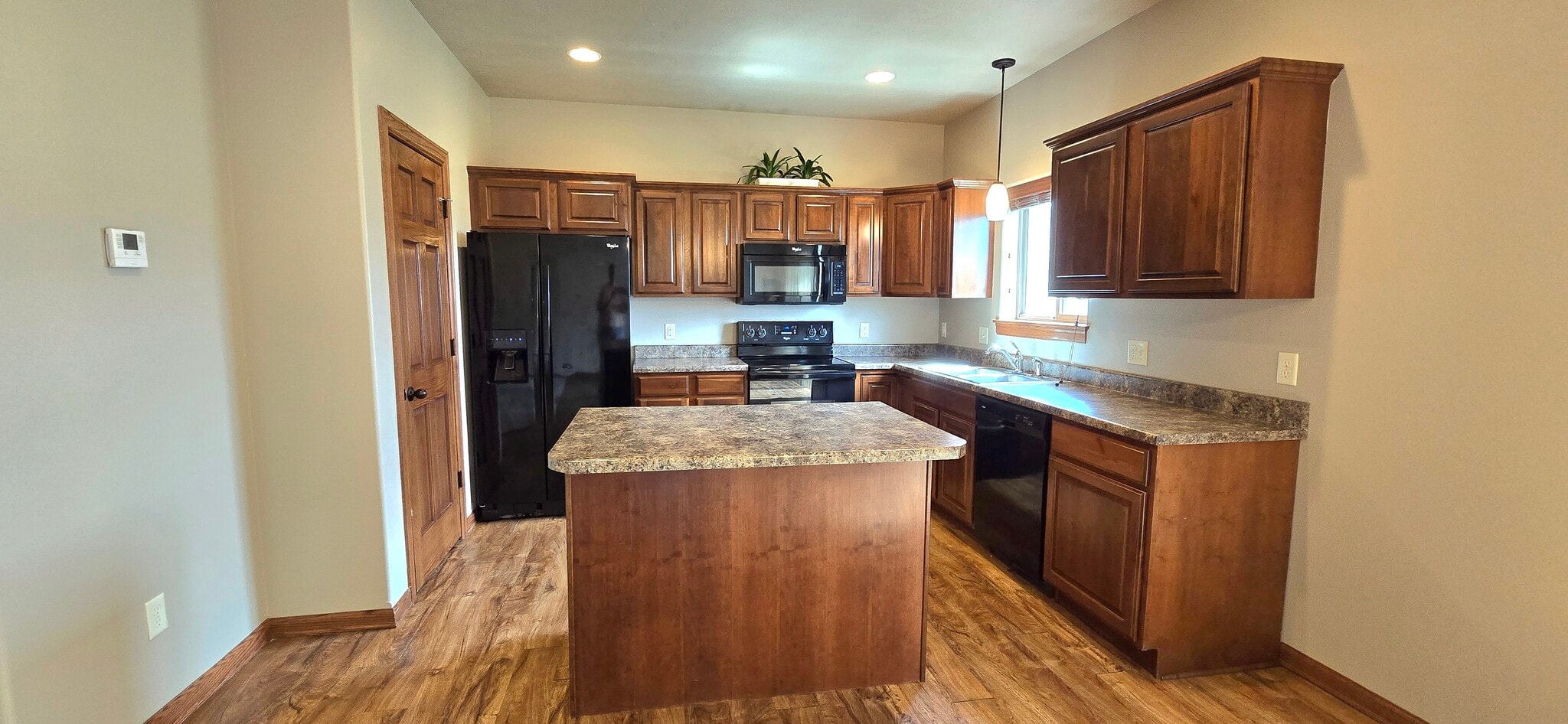 Kitchen View from Dining Room, Large Island for Eat in - Lots of Room for Food Prep - 8413 W 53rd St