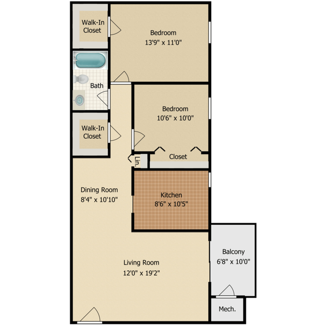 2B1B_601848.png - Essex Park Apartments and Townhomes