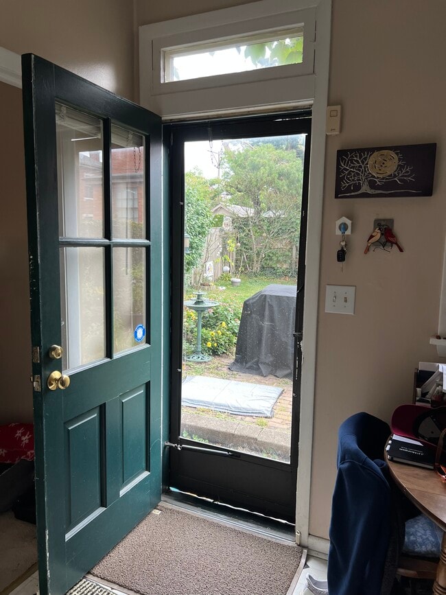door from kitchen to backyard - 560 S 3rd St