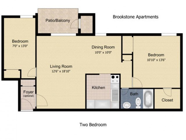 2 Bedroom - Brookstone