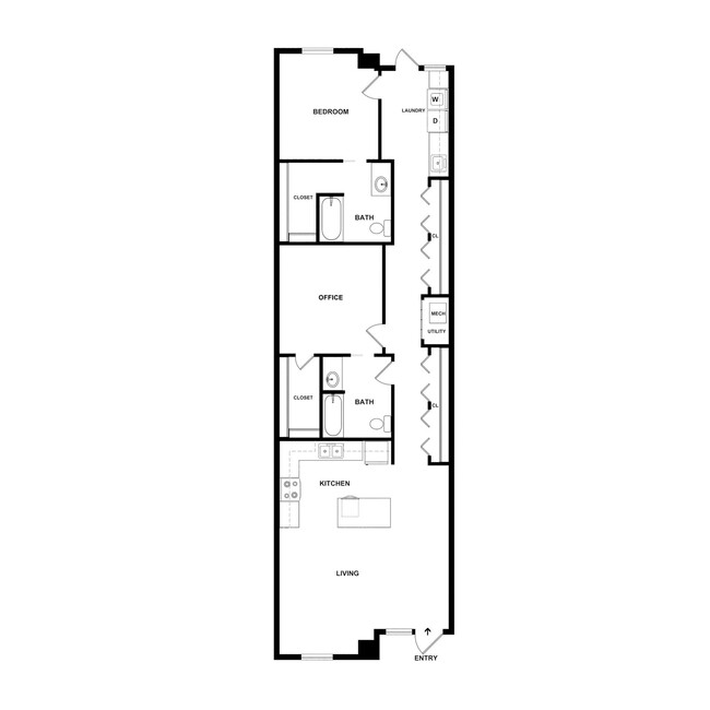 Floorplan - PENN STREET LOFTS