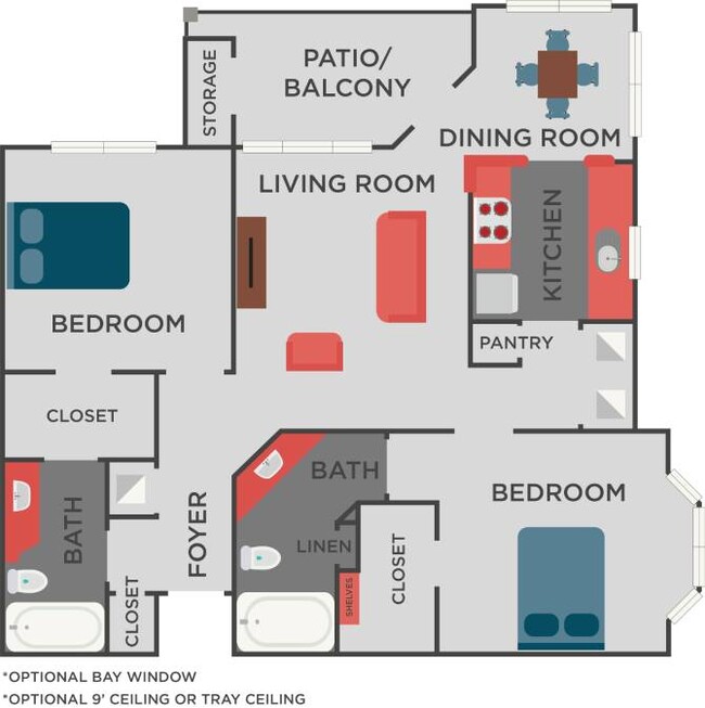 Floorplan - Autumn Park Apartments