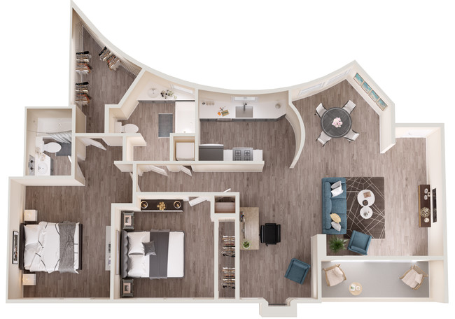 Floorplan - Via Sherman Oaks