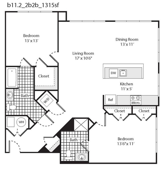 Floorplan - The View At Edgewater Harbor