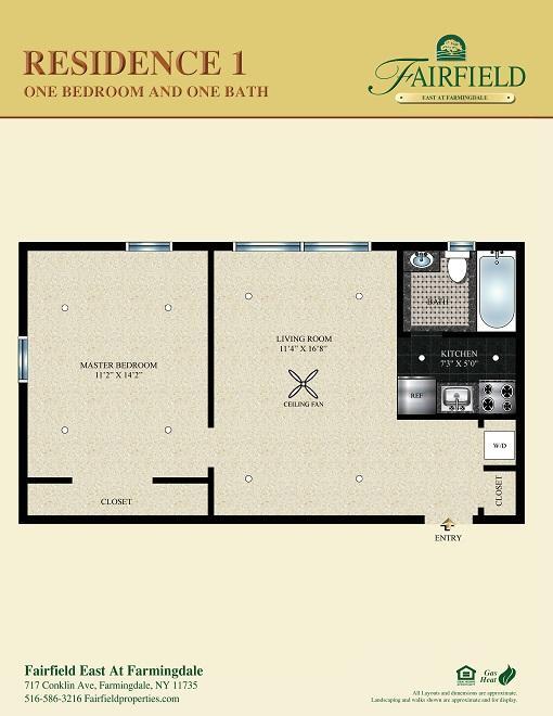 Floorplan - Fairfield East At Farmingdale