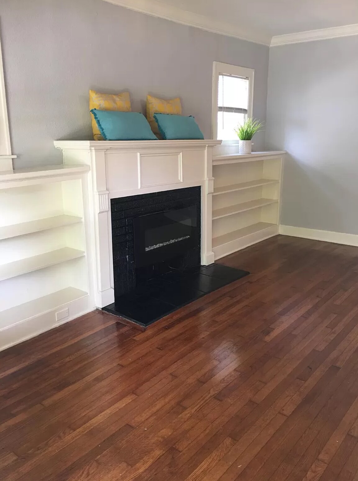 Fireplace - 123 E Norwood Ct