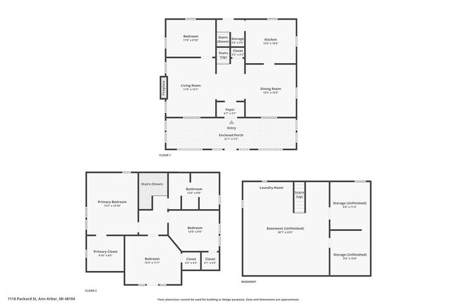 Building Photo - Spacious Home Near U-M | Large Bedrooms, Porches & In-Unit Laundry
