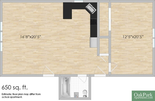 Floorplan - 921-923 Garfield