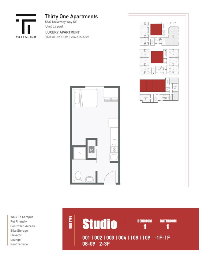 Floorplan - Thirty-One Apartments