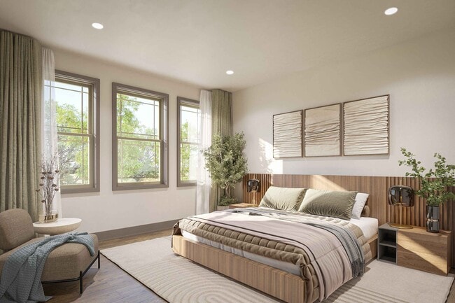 Bedroom - The Canopy Townhomes