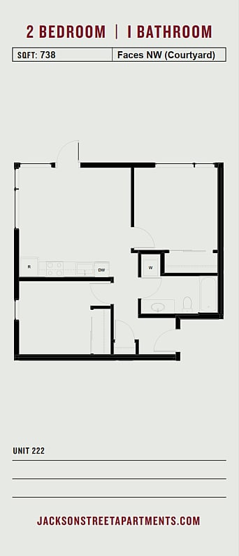 Floorplan - Jackson Street