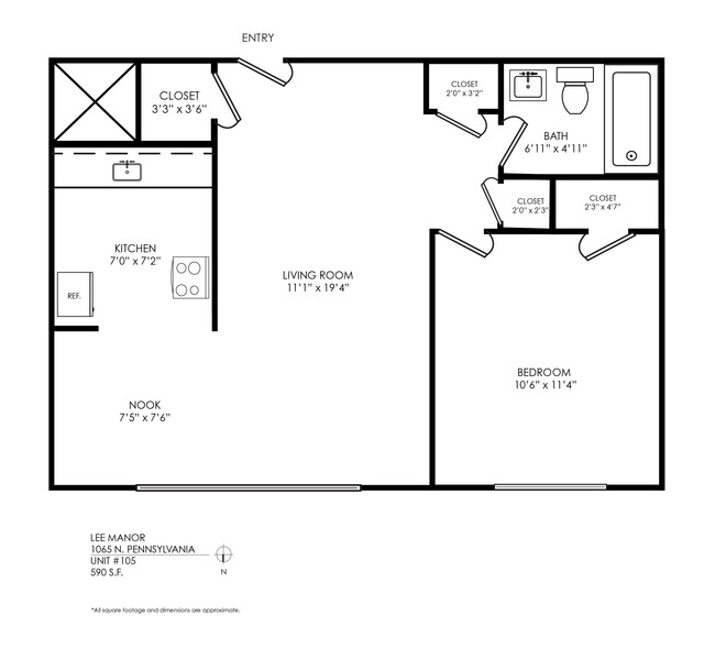 Floorplan - Lee Manor