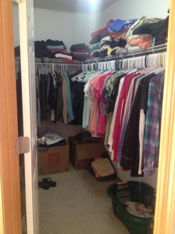 Master Walk-in Closet - 17195 Monroe Drive NW