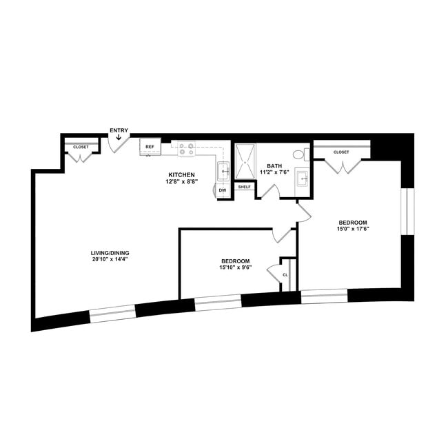 Floorplan - Residences on Lincoln Square, A 55+ Community