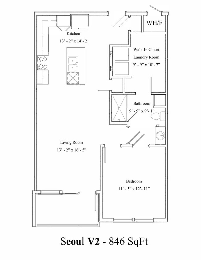 Floorplan - Parkview Apartments