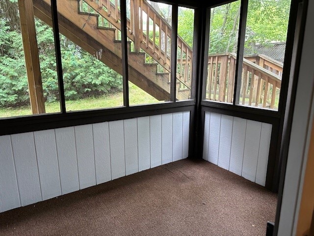 unit has screened patio on ground and second level - 129 S Beckman Dr