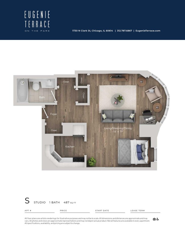 Floorplan - Eugenie Terrace on the Park