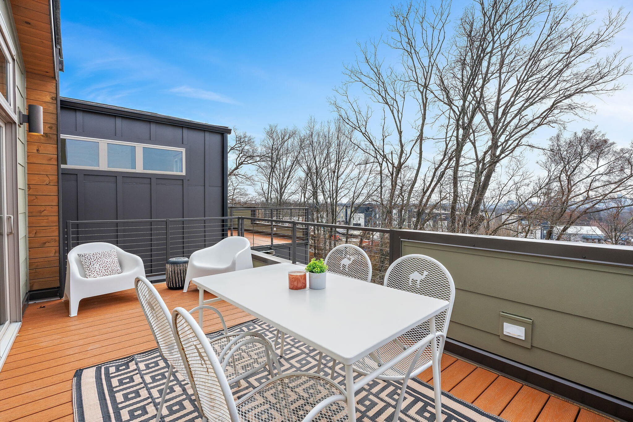 top floor deck - 3079 Edwin Cir