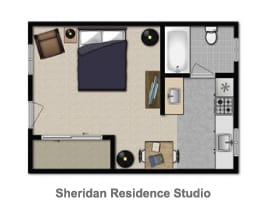 Studio - Sheridan Residence
