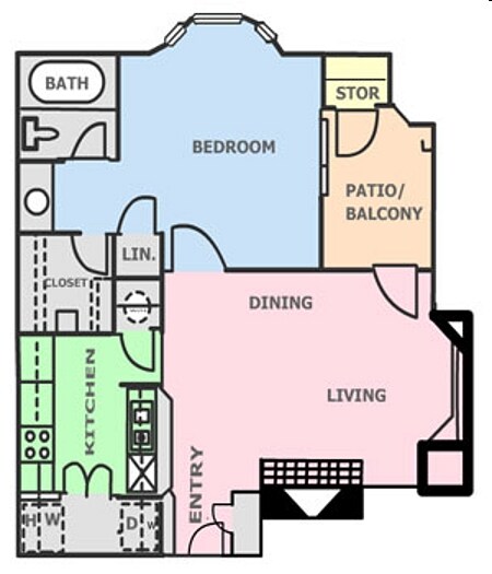 1BR/1BA - Champion Oaks