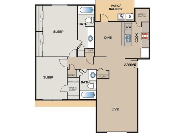 Floorplan - The Arden Terrace
