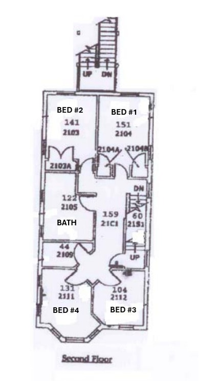 Floorplan - 1327 Geddes Ave