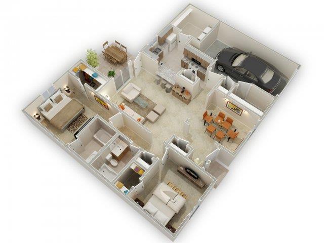 Floorplan - Raeford Fields