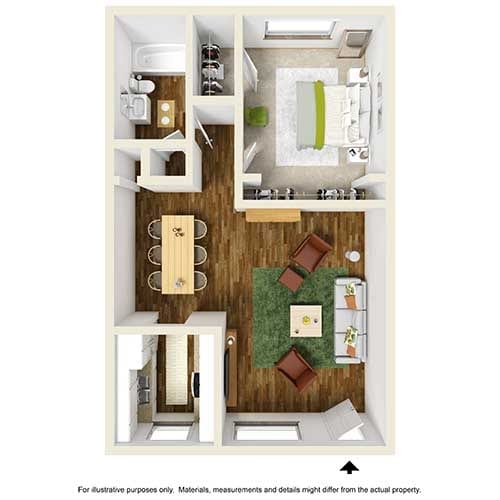 1BR/1BA - The Preserve at Crestwood
