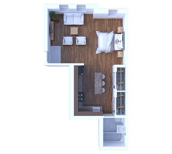 Floorplan - The Max Apartments