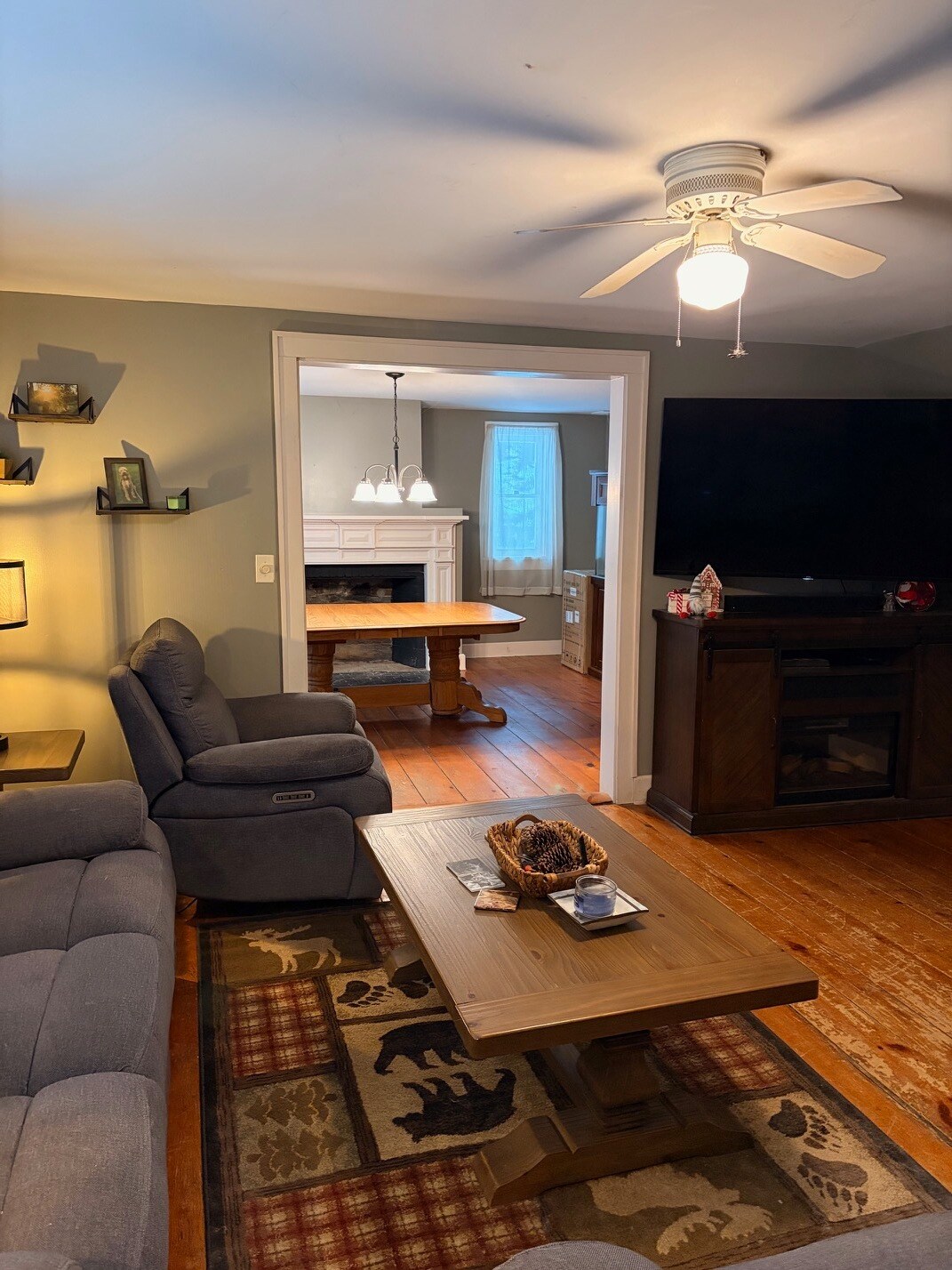 living room - 2644 E Sherman Hollow Rd