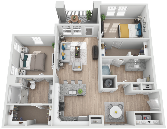 Floorplan - Lantower Garrison Park