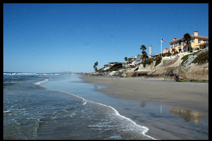 On private Terramar Beach - 5143 Shore Dr