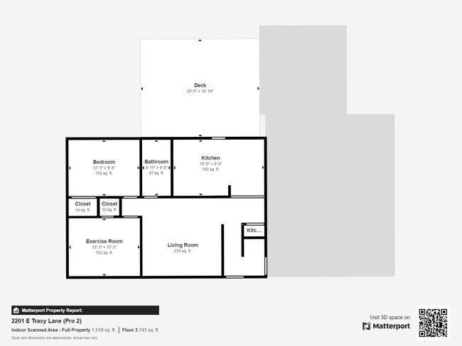 Upstairs - 2201 Tracy Ln