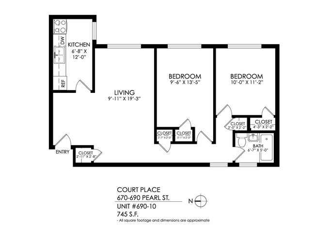Floorplan - Court Place