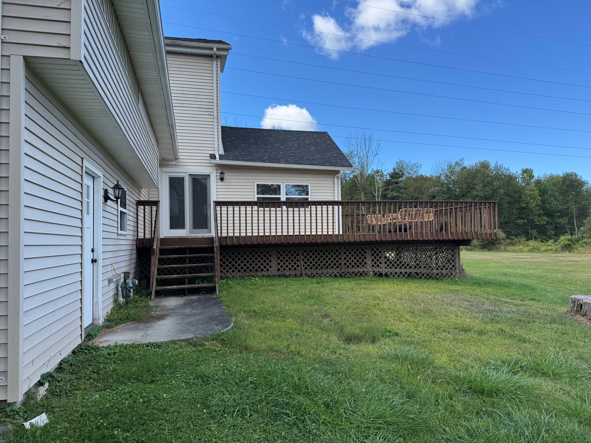 Back deck - 15 Lakeside Dr