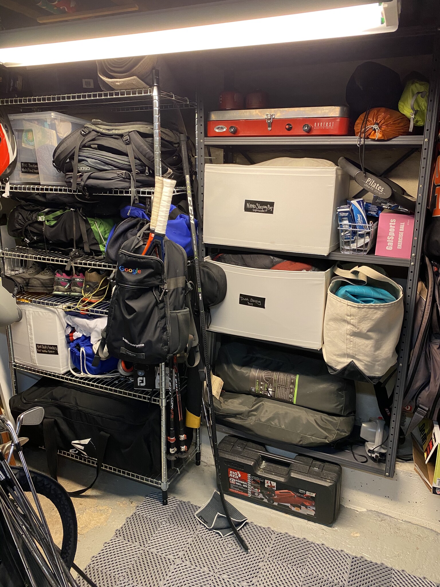 Built in storage in basement - 2201 Naudain St