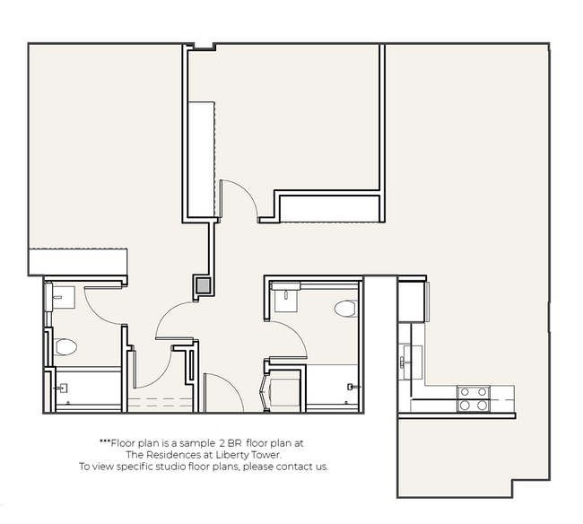 Floorplan - Liberty Tower Residences