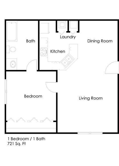 Floorplan - Taylor Pointe Apartments